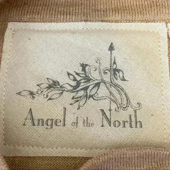 Angel of the North Anthropologie Evi pink sweater size XS cashmere blend - Picture 7 of 8